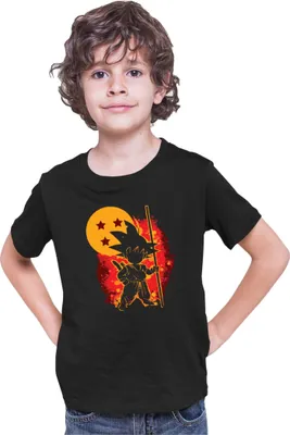 Produktbild von Kinder T-Shirt Dragon Anime Manga Ball Z Goku 23, 9-11 Jahr - 140 / Schwarz