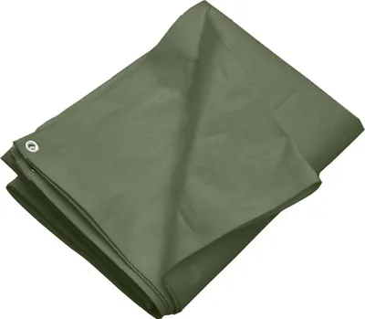 Produktbild von Möbel - Abdeckplane 260 g/m² 6x6 m Grün HDPE, 9,32 kg