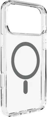 Zdjęcie produktu dla Etui Puro Lite Mag Tpu+Pc Kompatybilne Z Magsafe Na Iphone 17 Pro Max - Przezroczyste Z Szarym Pierścieniem