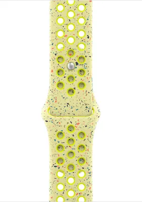 Immagine prodotto di Apple MGC14ZM/A accessorio indossabile intelligente Band Giallo Alluminio, Fluoroelastomero