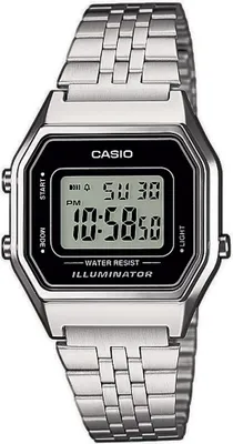 Produktbild von Casio Collection Retro Armbanduhr Digital Damenuhr LA680WEA-1EF