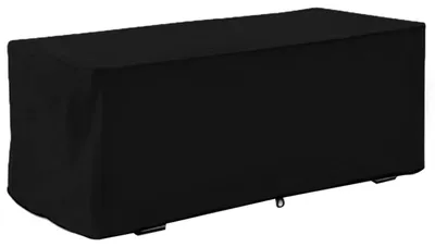 Produktbild von Gartenmöbel Abdeckung Wasserdicht faltbar 123x62x55cm Schwarz Oxford-Stoff