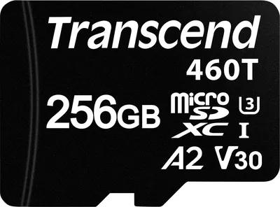 Produktbild von Transcend TS256GUSD460T-VS1 microSD-Karte Retail 256 GB (TS256GUSD460T-VS1)