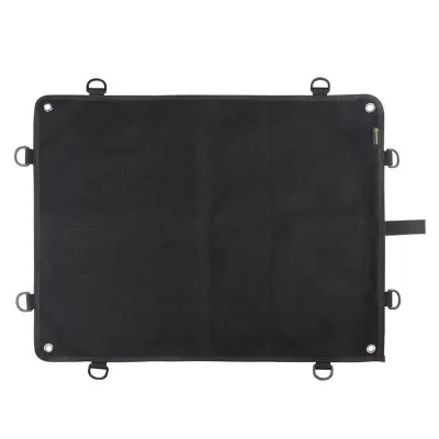 Produktbild von Patch-Anzeigetafel, faltbar, D-Ring-Design, verschleißfest, mit Befestigungsband, lichtechtes Nylon, taktische Tafel, Patch-Organizer-Halter, Anzeigetafel, Campingbedarf