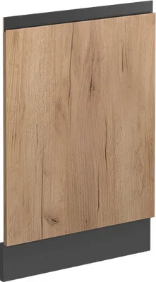 Produktbild von Frontblende Vicco R-Line Goldkraft Eiche 44.6 cm J-Shape, ohne Arbeitsplatte, Model 39534
