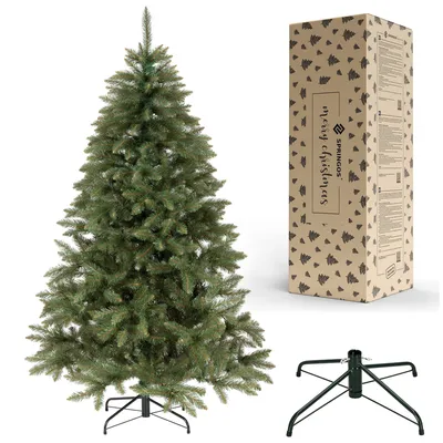 Produktbild von Künstlicher Weihnachtsbaum Kaukasus-Fichte 180 cm Detailgetreu  Christbaum
