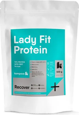 Productafbeelding van Kompava LadyFit, 500 g / 16 porties, chocoladesmaak
