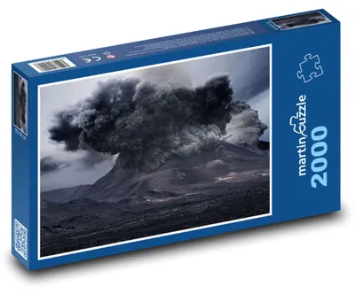 Obrázok produktu pre Puzzle 2000 Sopka s dymiacou horou - martinpuzzle