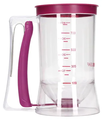 Teigspender 900 ml ABS für Pfannkuchen, Cupcakes, Waffeln