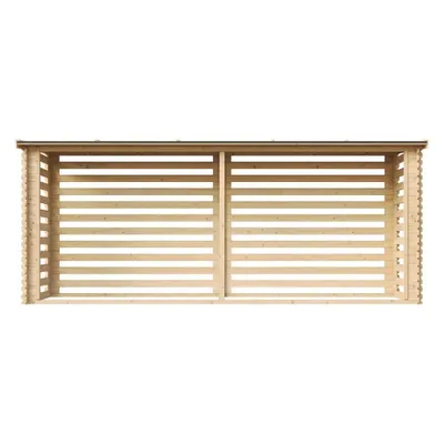 Obrázok produktu pre Stojan na drevo - 6,7 m3 - Š112xL458xV199 cm - TIMBELA M203