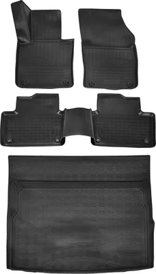 Image de 3D Tapis en caoutchouc pour Volvo S60 4 P-Belrina depuis 2018 et bac de coffre NORM