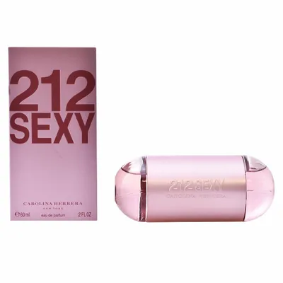 A perfume box and bottle are displayed side-by-side against a white background.
