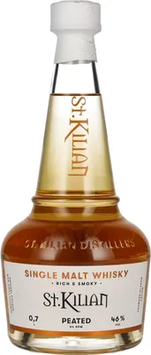Produktbild von St. Kilian PEATED Single Malt Whisky 46% Vol. 0,7l