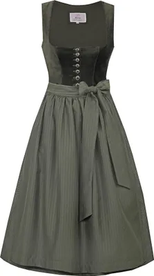 Produktbild von Dirndl Nußdorf 70cm Länge olive 38