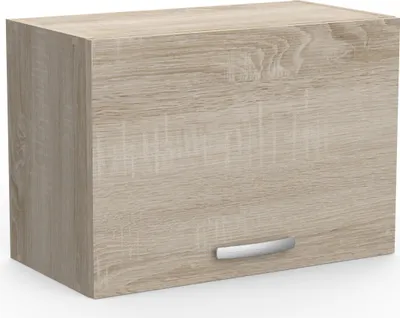 Produktbild von Wandhängeschrank >Paprika< in SONOMA EICHE/BETON     - 60x42x30cm (BxHxT)