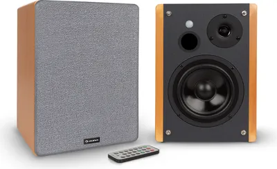 Produktbild von Linie 400 A Regallautsprecher Aktivboxen-Paar 2x20W RMS BT/USB/SD MP3