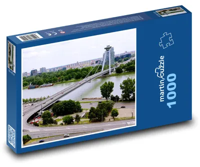 Obrázek produktu pro martinpuzzle - Puzzle 1000 - Bratislava - město, most