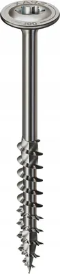 Immagine prodotto di SPAX 0257000601005 Vite per legno 6 mm 100 mm T-STAR plus acciaio inox A2 100 pz