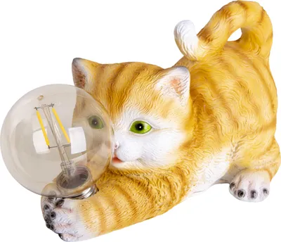 Produktbild von Näve Leuchten LED Solarleuchte KATZE mit LED Platine LED Solarleuchte KATZE mit LED Platine LED Solar-/Outdoorleuchte "KATZE" L: 25cm, Lampe für den Außenbereich im Romantik-Style, aus Kunststoff in braun, 25 x 11 x 15 cm, mit LED Platine – mit Druckschalter – Dämmerungssensor