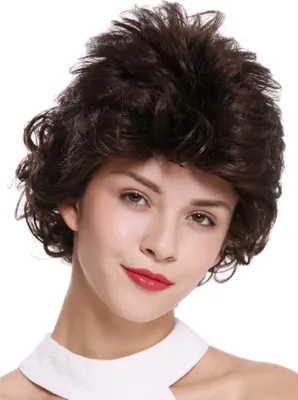 Produktbild von WIG ME UP Perücke kurz toupiert 80er Jahre Braun M-270-6