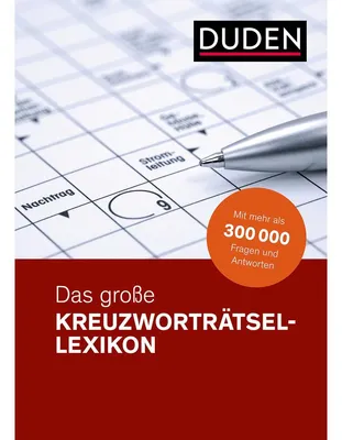 Imagen del producto de Duden - Das große Kreuzworträtsel-Lexikon