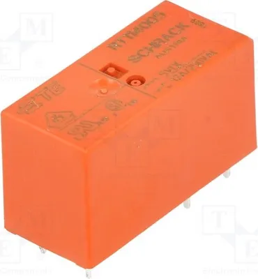 Immagine prodotto di 1 relè: elettromagnetico, 12A/250VAC. Bobina: 5VDC. Mini 0-1393239-7, elettromeccanico