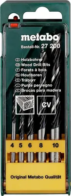 Produktbild von Metabo Holzbohrer-Kassette 5-teilig