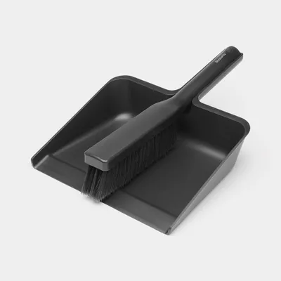 Immagine prodotto di BRABANTIA slaucīšanas komplekts, birste un šaufele, dark grey