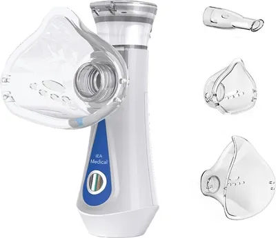 Produktbild von IEA Medical Inhalator – Tragbares Inhaliergerät & Vernebler für Kinder & Erwachsene | Ultraschall Handvernebler mit Maske