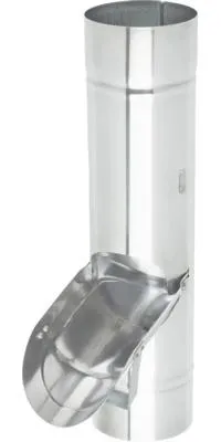 Produktbild von Zambelli Wasserablaufklappe Titanzink Ø 87 mm