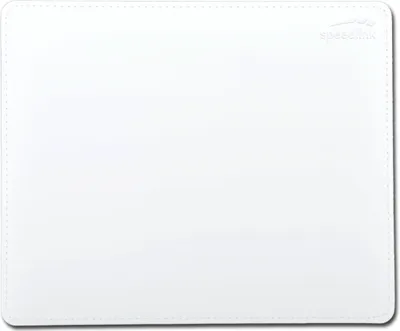 Produktbild von Speedlink NOTARY Soft Touch Mousepad white - Mauspad weiß mit eleganter Lederopt