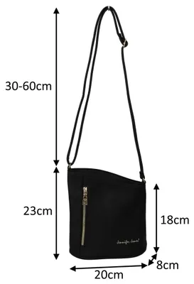 Productafbeelding van Jennifer Jones - Kleine dameshandtas, clutch, schoudertas, avondtas