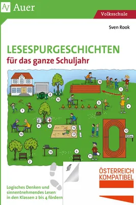 Produktbild von Lesespurgeschichten für das ganze Schuljahr
