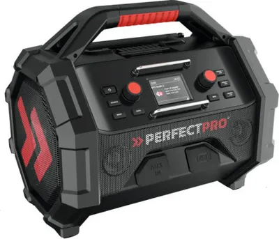 Produktbild von Perfectpro ROCKTAGON 18 V Baustellenradio