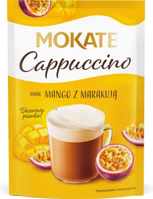 Immagine prodotto di MOKATE Cappuccino Mango Maracuja Aroma 40g