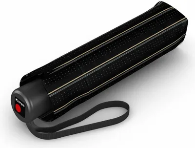 Produktbild von Knirps A.050 medium manual Regenschirm Taschenschirm Schirm 2Move black