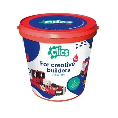Obrázek produktu pro Stavební bloky 8v1 kbelík Hasičská jednotka