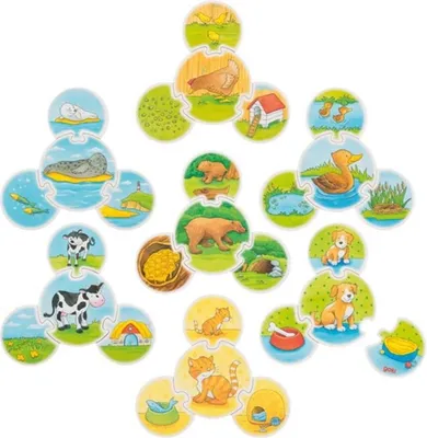 Zdjęcie produktu dla Goki Animals, 28 szt., Animals, 3 lat(a)
