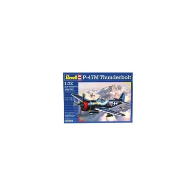 Produktbild von Revell P-47 M Thunderbolt, Starrflügelflugzeug-Modell, Montagesatz, 1:72, P-47 M Thunderbolt, Kunststoff, Second World War