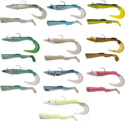 Produktbild von Berkley PowerBait Power Sandeel - Gummifisch mit Jigkopf, Länge / Gewicht:15cm / 20g, Farbe:White Chartreuse