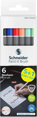 Obrázok produktu pre Schneider ML07010502 Schneider Paint-It 070 Filzstifte farbsortiert, 6 St.