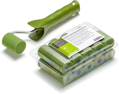 Immagine prodotto di Lakset 20 x 5 cm - Rullo per vernici a base d'acqua - ideale per piccole superfici