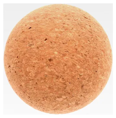 Produktbild von Kork Massageball 10 cm weich für Muskelmassage und Faszienpflege, kompakt und umweltfreundlich, vielseitig für Yoga und Entspannung