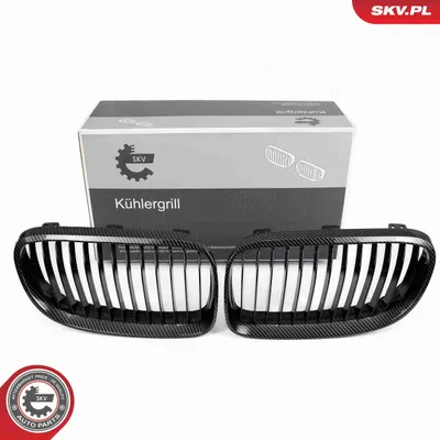Produktbild von ESEN SKV 66SKV115 Kühlergrill Frontgrill für BMW 3 Coupe (E92) Carbon