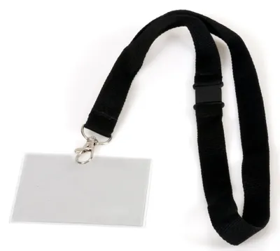 Produktbild von EUROPEL Namensschild mit Textilband 90 x 60 mm 5 Stück