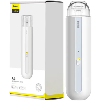 Obrázok produktu pre Baseus A2 Akumulátorový Minivysávač Do Auta 70 W 5000 Pa Biely (Crxcqa2-02)