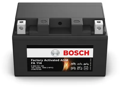 Obrázok produktu pre Štartovacia batéria BOSCH 12 V, 8,6 Ah, 150 A/EN pre motocykle