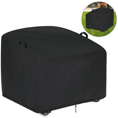 Produktbild von Outdoor Schaukelstuhl Abdeckung 96.5×117×48 cm Schutzhülle für Gartenstuhl wasserdicht 210D Oxford Gewebe staubdicht UV Schutz mit Kordelzug