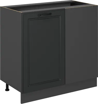 Produktbild von Eckunterschrank Vicco R-Line Anthrazit Landhaus 86 cm ohne Arbeitsplatte, Model 53869