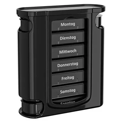 Produktbild von Pillendose Tablettenbox für 7 Tage - Mit 4 Fächern pro Tag